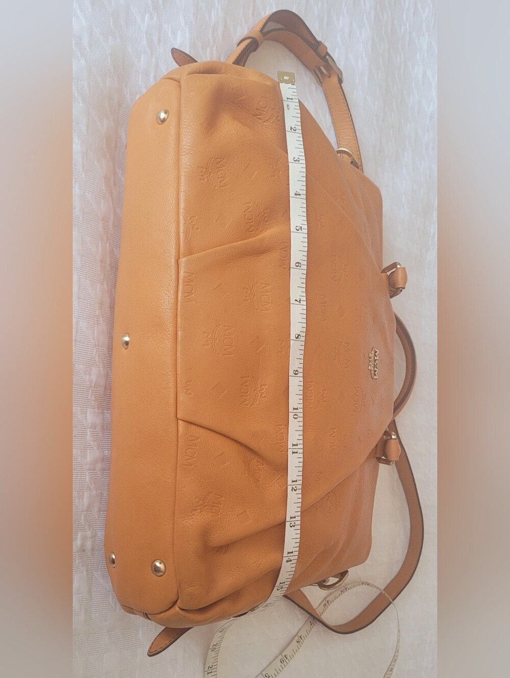 MCM MONOGRAM HANDBAG - Picture 8 of 15